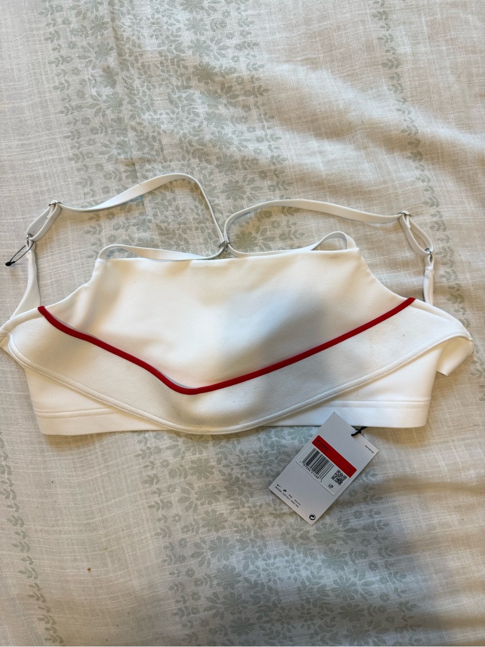 Nike x Jacquemus Sport Bralette with Red Piping